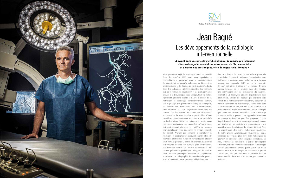 Les palmes de la médecine 2022 Jean Baqué